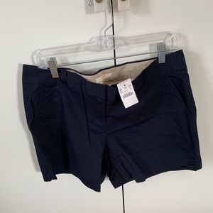 Jcrew navy chino shorts - 14